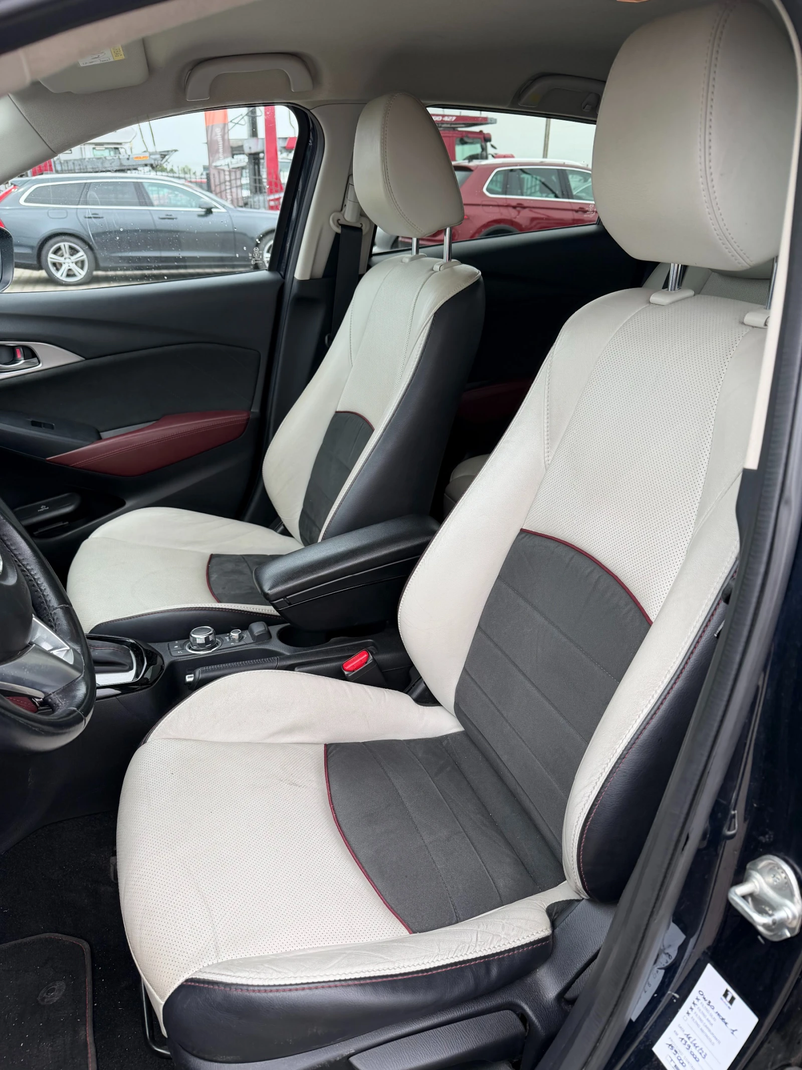 Mazda CX-3 1.5D AWD AVTOMAT/NAVI/KOJA/KAMERA EURO 6, снимка 12 - Автомобили и джипове - 54471777