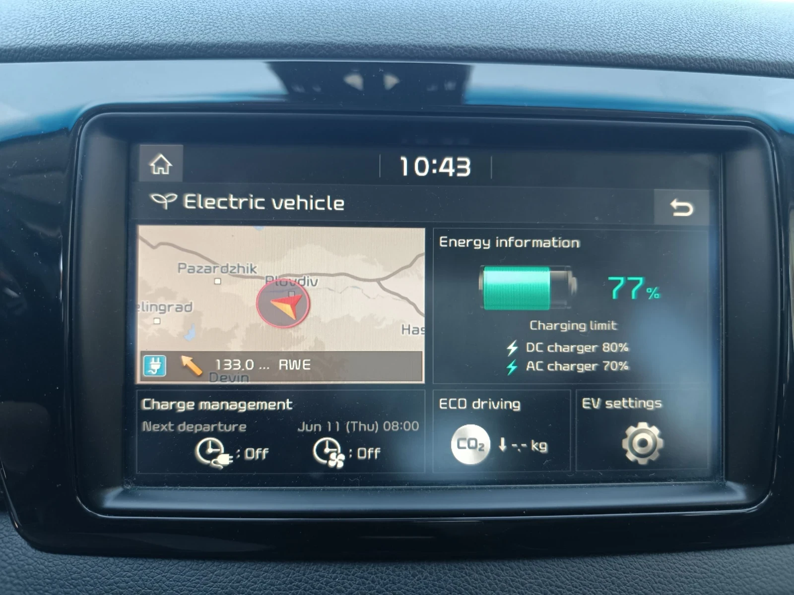 Kia Niro EV, 64kw EXECUTIVE, снимка 17 - Автомобили и джипове - 54943229