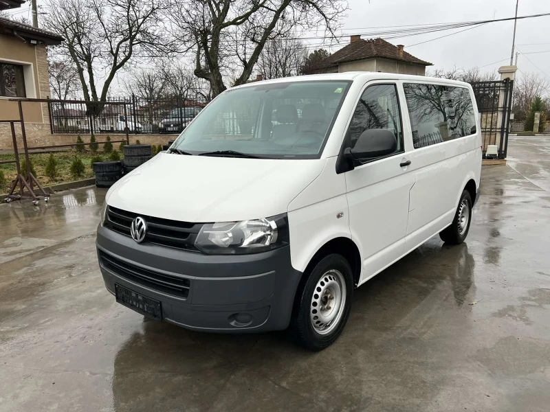 VW Transporter 2.0TDI 9 МЕСТА ЛИЗИНГ, снимка 1 - Бусове и автобуси - 48490005