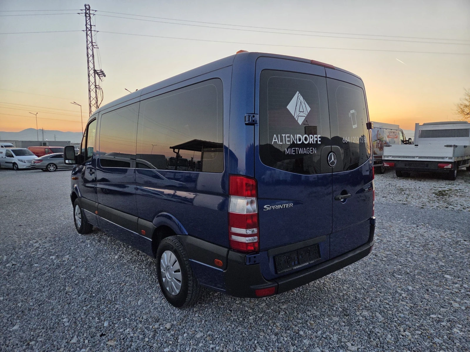 Mercedes-Benz Sprinter 315 CDI, 9 местен, Пътнически, Климатик - изображение 3