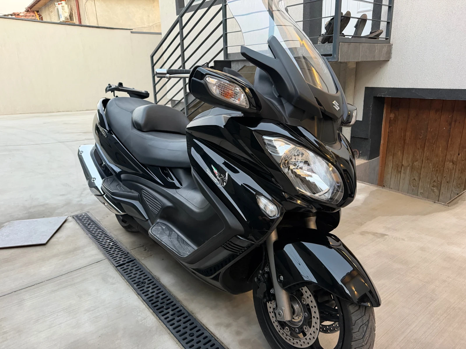 Suzuki Burgman 2015 Executive подгрев