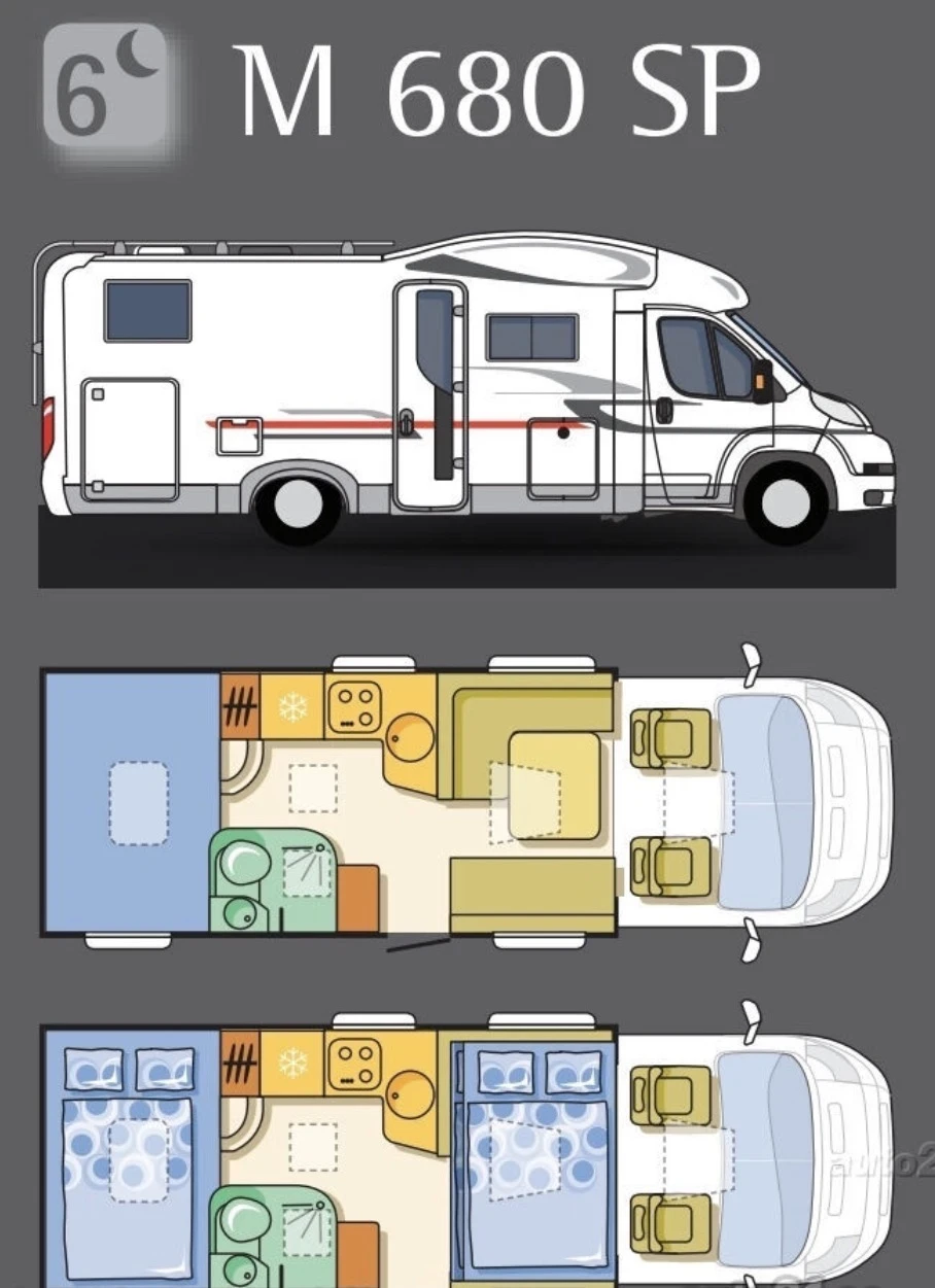 ������ Adria Matrix M 680 SP  | Mobile.bg � ����������� 16