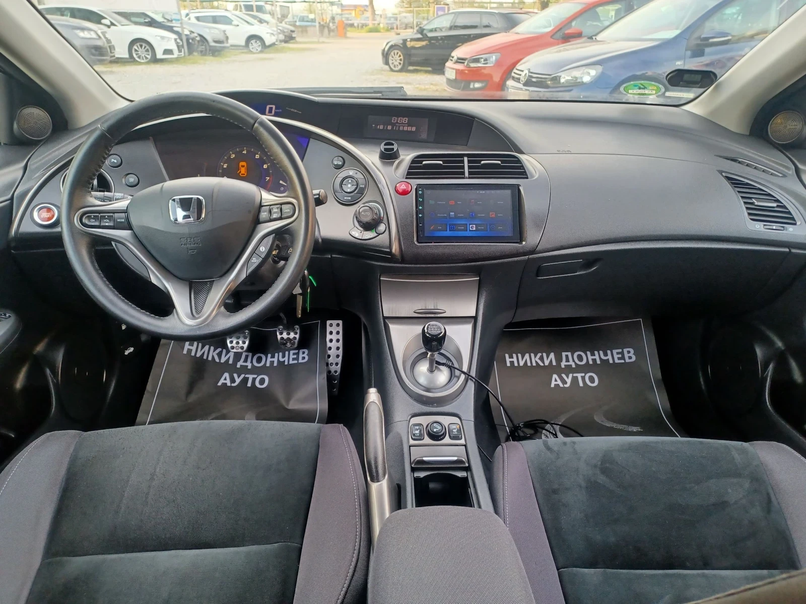 Honda Civic 1.8-140!FACELIFT!NAVI! KOJA-ALCANTARA!PODGREV  - изображение 9