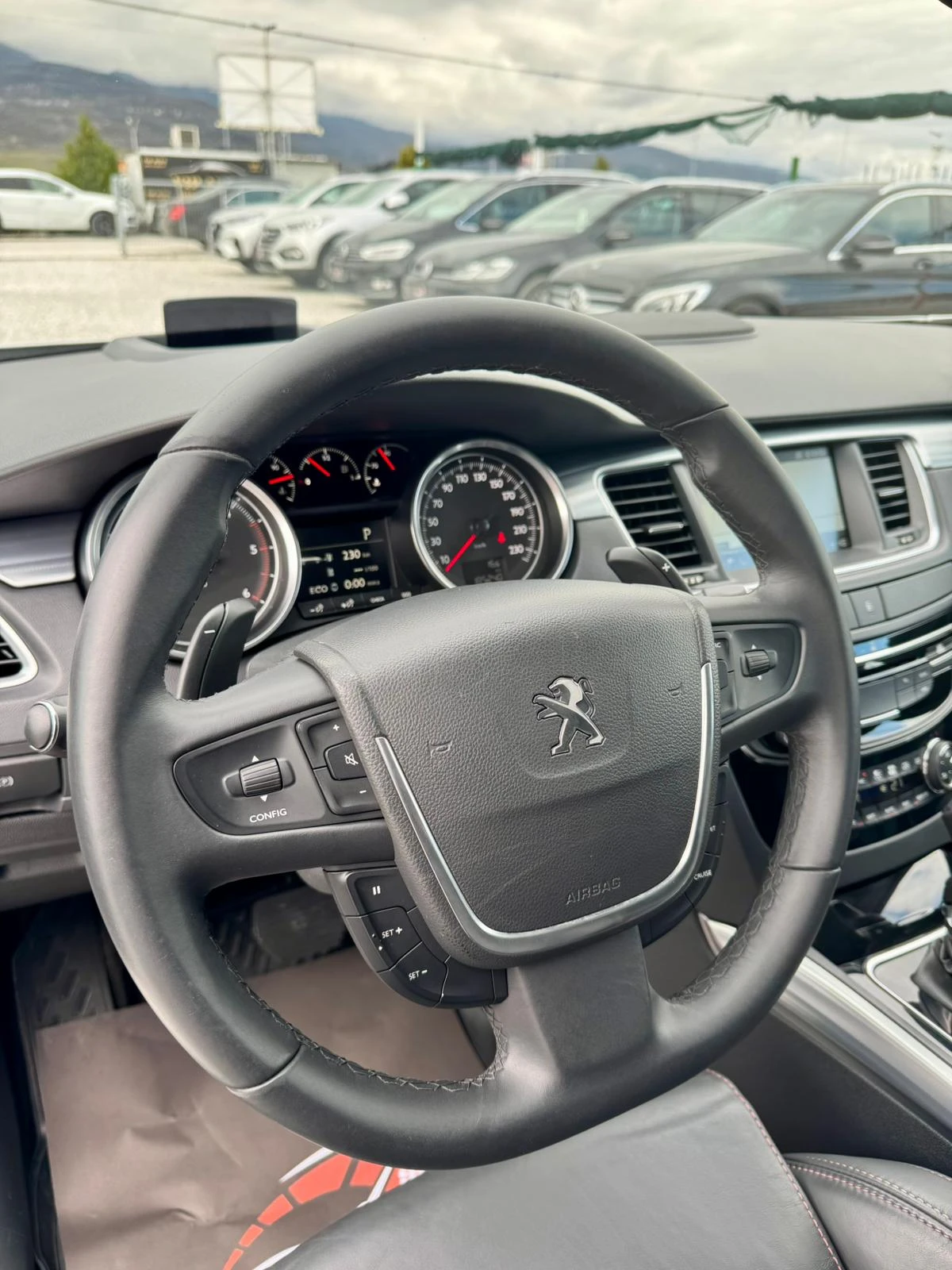 Peugeot 508 ::2.0 HDi::GTline::Automatic, снимка 10 - Автомобили и джипове - 54080907