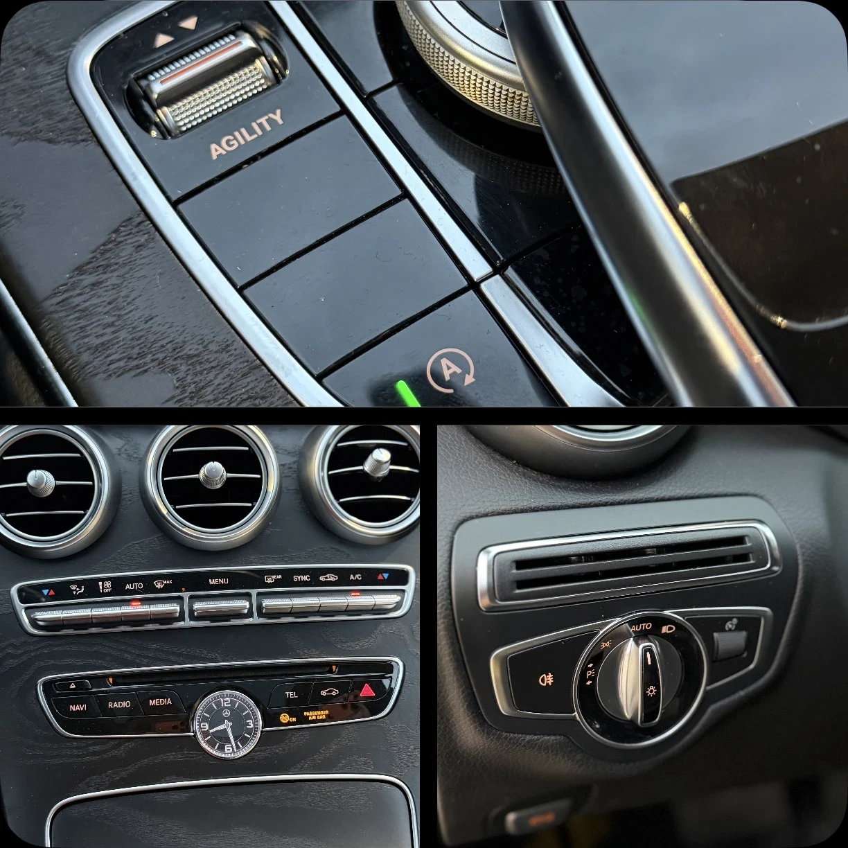 Mercedes-Benz C 300 4Matic/Burmester/Панорама/Камера/Blind Assist/Memo, снимка 14 - Автомобили и джипове - 54487791