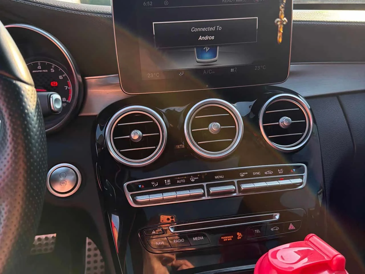 Mercedes-Benz C 43 AMG * 43 * АВТОКРЕДИТ БЕЗ ПЪРВОНАЧАЛНА ВНОСКА* , снимка 9 - Автомобили и джипове - 55239554