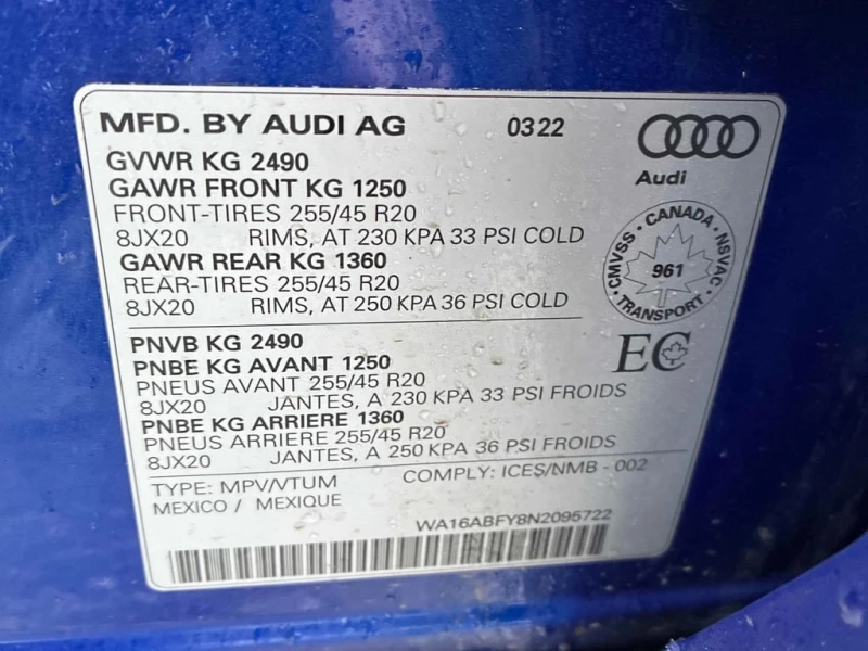 Audi Q5 2022 SPORTBACK S LINE * ДИСТРОНИК* 360* ПАНОРАМА* , снимка 17 - Автомобили и джипове - 52750159