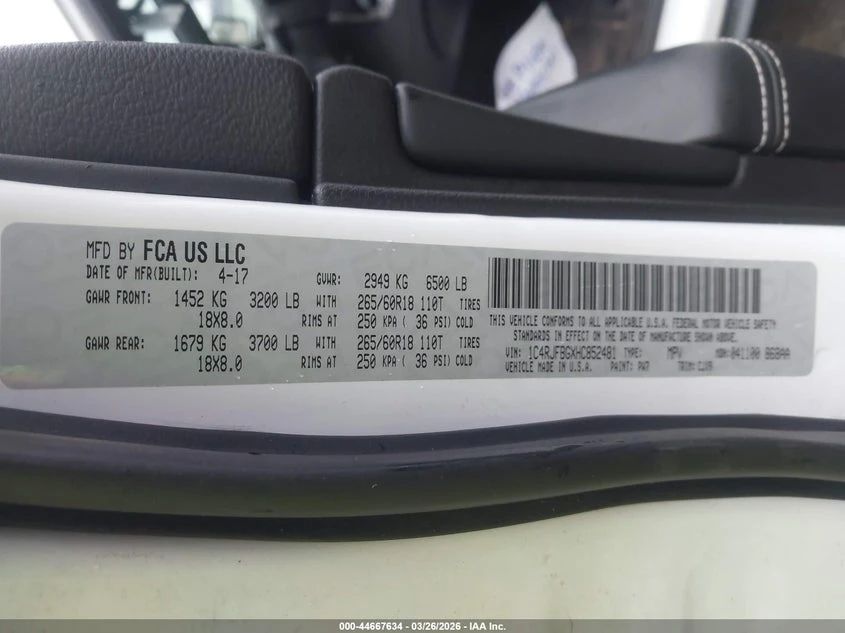 Jeep Grand cherokee 3.6l Limited 4X4, снимка 9 - Автомобили и джипове - 54366926