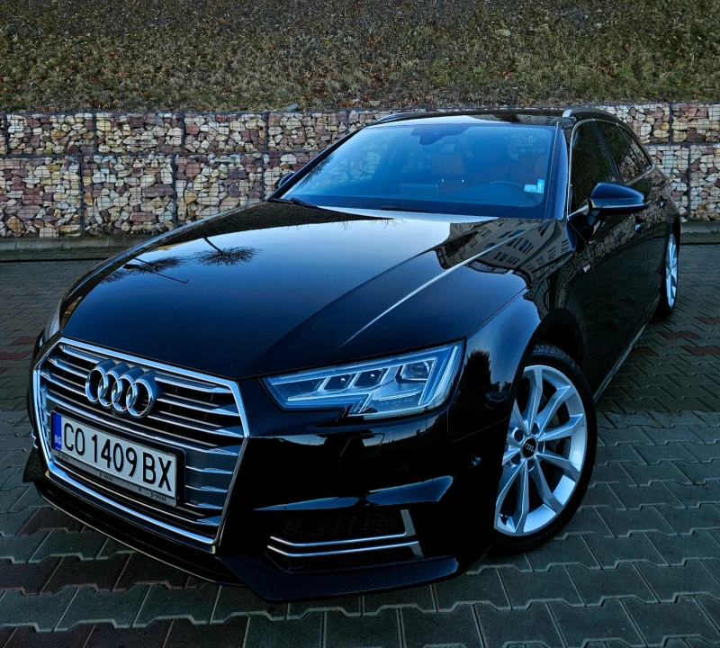 Audi A4 * S-LINE* MATRIX* VIRTUAL* KEYLESS* ОБСЛУЖЕН* , снимка 1 - Автомобили и джипове - 49049048