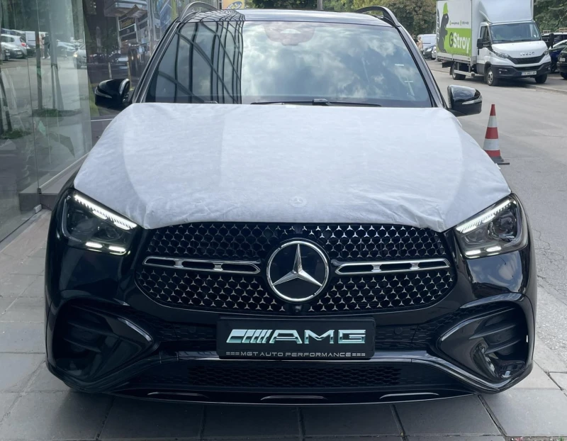 Mercedes-Benz GLE 450 d 4Matic AMG New = MGT Conf = 7 Seats/AMG Гаранция, снимка 3 - Автомобили и джипове - 49622602