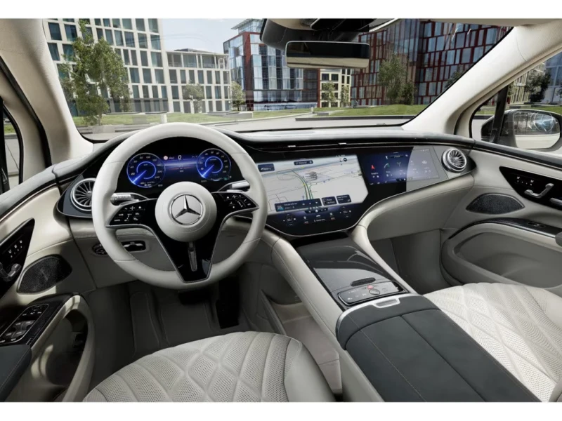 Mercedes-Benz EQS 580/544HP/SUV/4M/AMG/BUSINESS/7SEATS/WSCREEN/725v, снимка 7 - Автомобили и джипове - 51822296