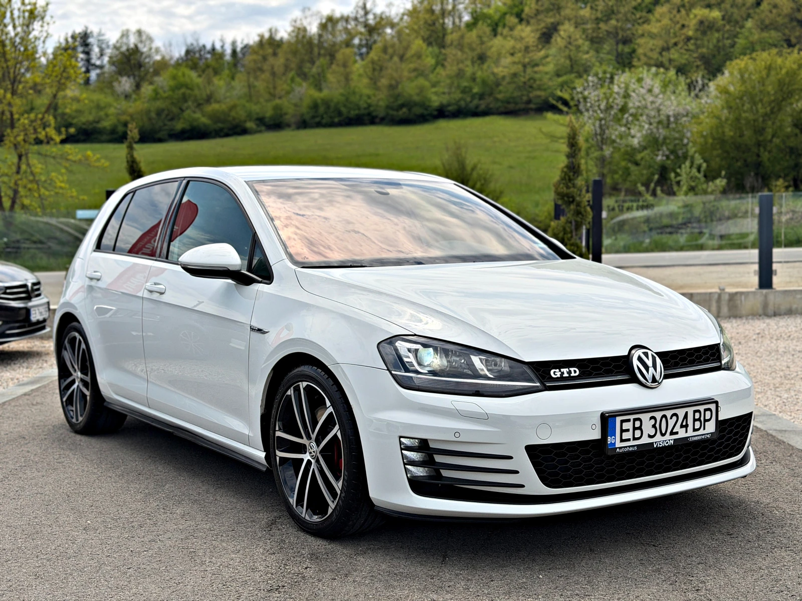 VW Golf GTD LED Подгрев Ambiente