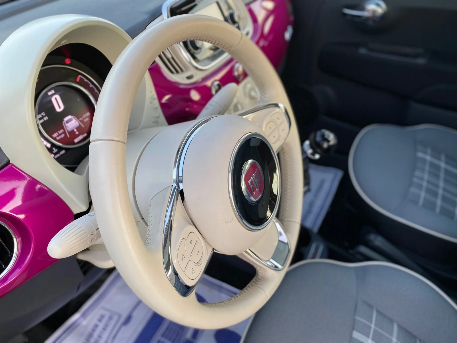Fiat 500 Face, Led, Panorama, Digital Speedometer | Mobile.bg � ����������� 9