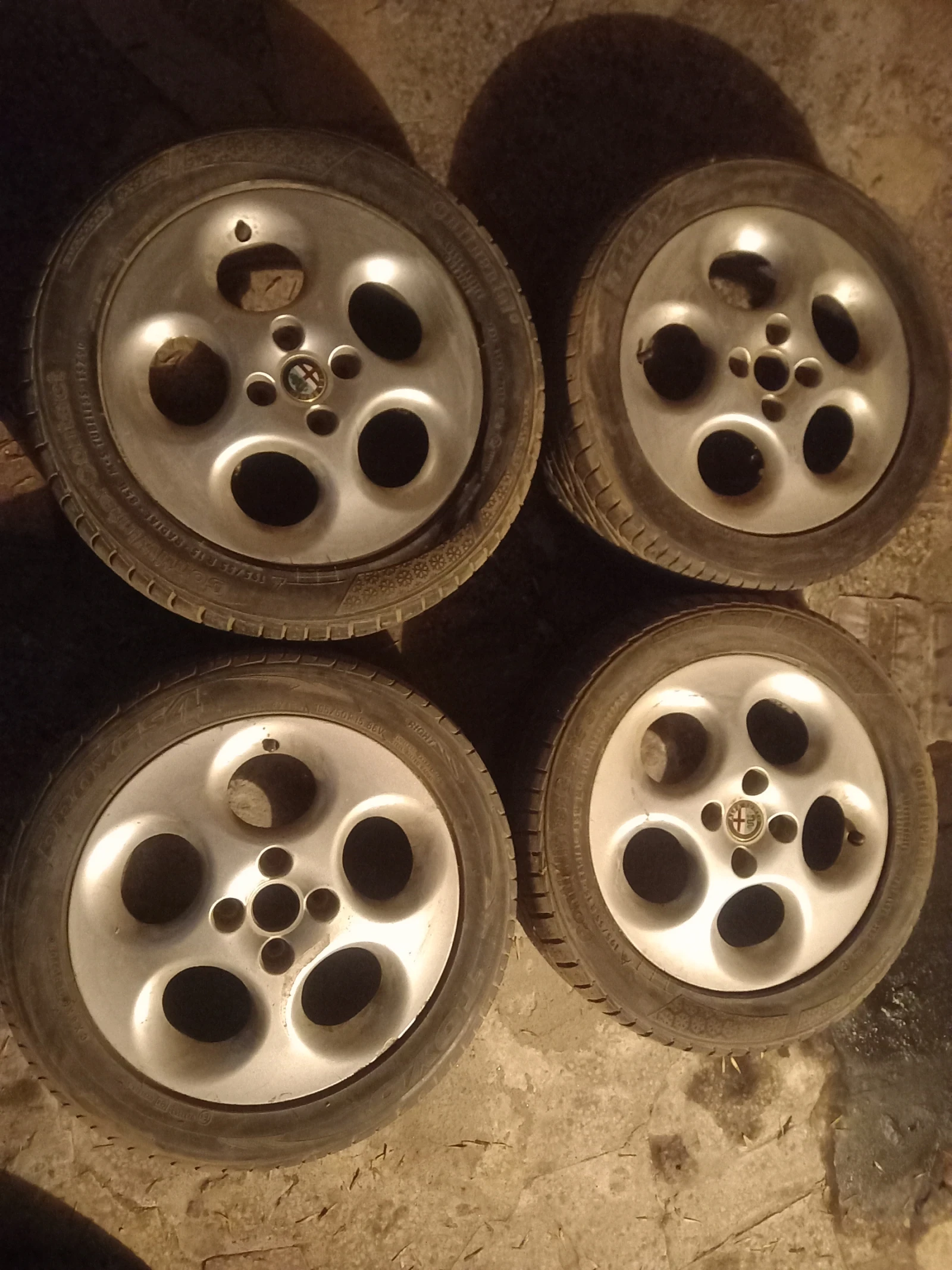 Гуми с джанти 195/50R15 за Alfa Romeo 145 | Mobile.bg — изображение 1
