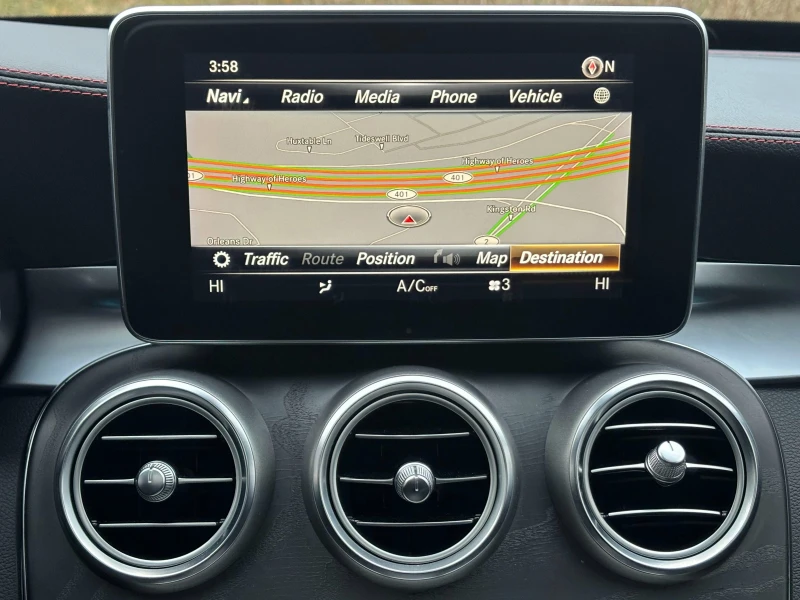 Mercedes-Benz C 43 AMG BURMESTER * CARFAX* * АвтоКредит* (ЦЕНА ДО БГ), снимка 13 - Автомобили и джипове - 52559896