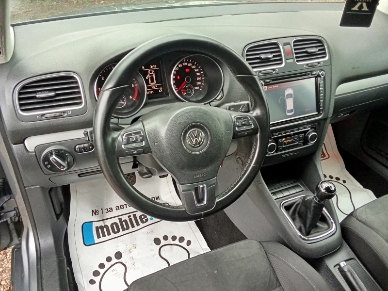 VW Golf 2.0 TDI-140k.c.-HiGH LINE-NAVI  6 СКОРОСТИ , снимка 12 - Автомобили и джипове - 53212206