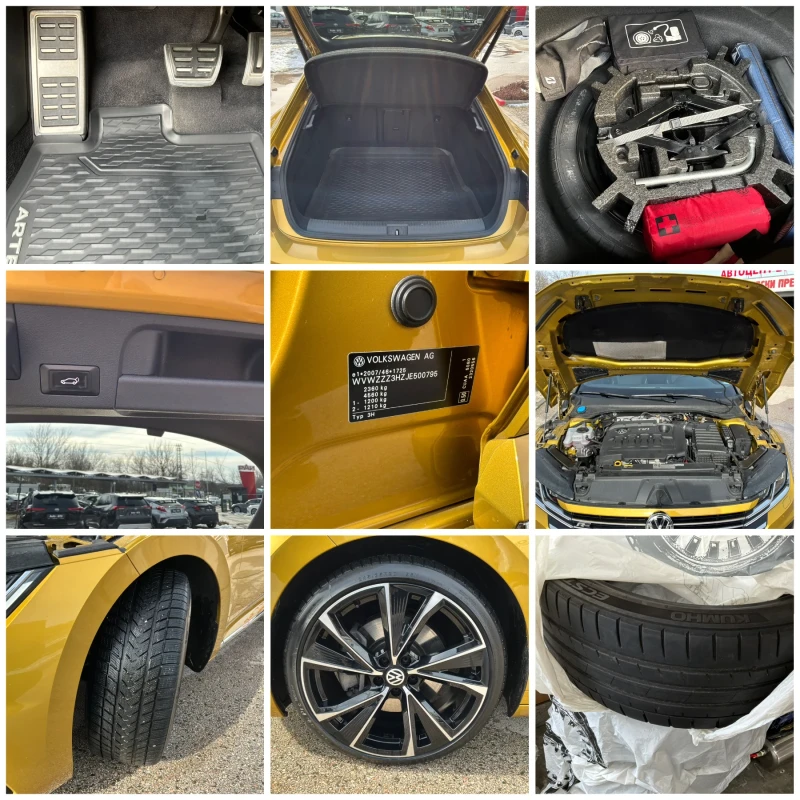 VW Arteon 2.0TDI 245к.с R-line 4motion 7ск., снимка 17 - Автомобили и джипове - 53536881