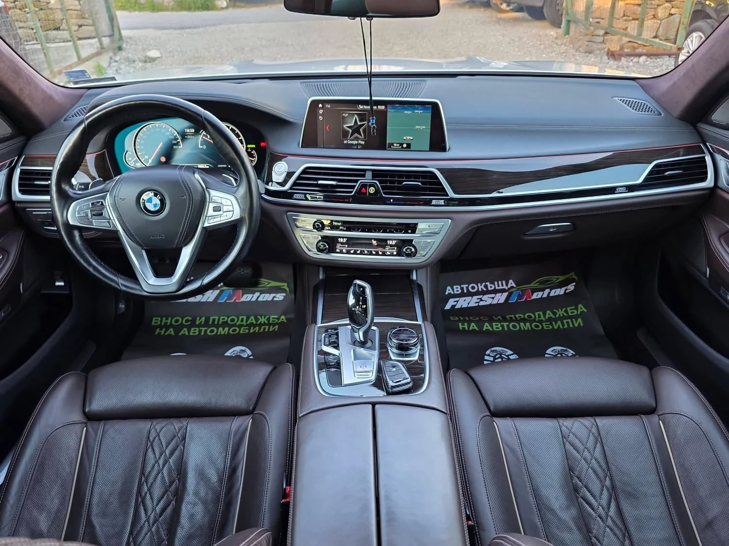 BMW 740 XD 320K.C. FULL / М-ПАКЕТ / ЛАЗЕР / 3Д КАМЕРИ, снимка 6 - Автомобили и джипове - 54965714