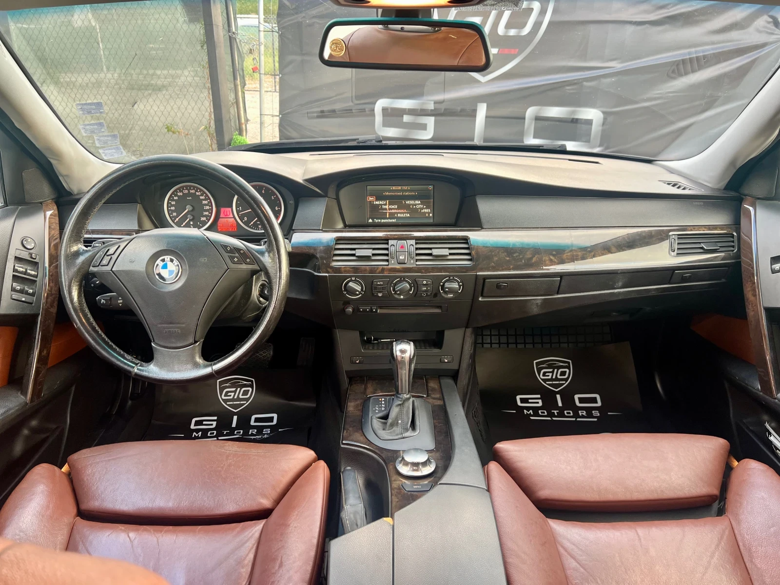 BMW 520 Газ/Бензин* Подгрев* E60* Кожа* Автопилот* ТОП* , снимка 8 - Автомобили и джипове - 55904706