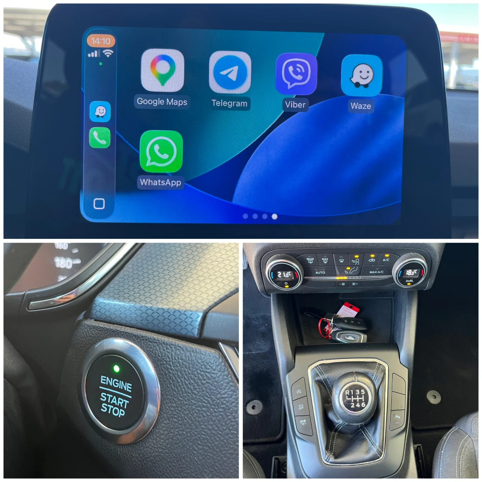 Ford Focus 1.5d Active / 157.000km / CarPlay, снимка 12 - Автомобили и джипове - 56070401