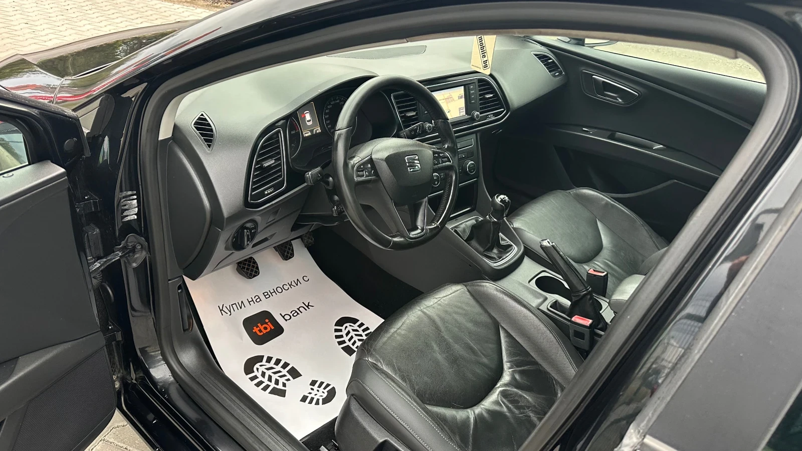 Seat Leon 6 Скорости Лед Евро 6 Нави , снимка 9 - Автомобили и джипове - 56275044