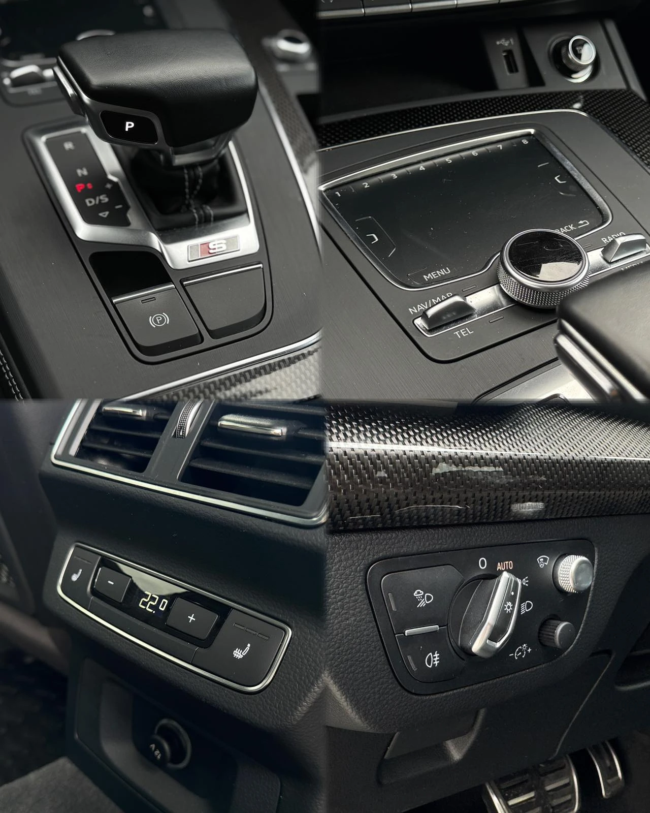 Audi SQ5 3.0TFSI* B&O* QUATTRO, снимка 15 - Автомобили и джипове - 56359430