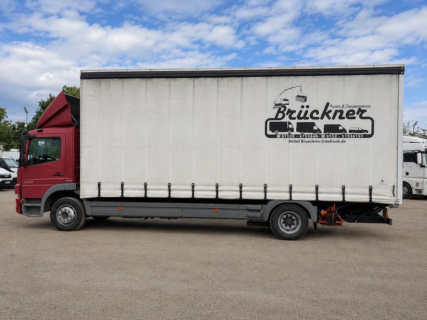 Mercedes-Benz Atego Бордови, снимка 14 - Камиони - 55093953