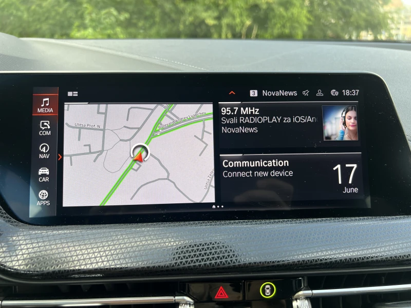 BMW 118 i | 39000км | Автомат | Напълно обслужена | Каско, снимка 10 - Автомобили и джипове - 52128284