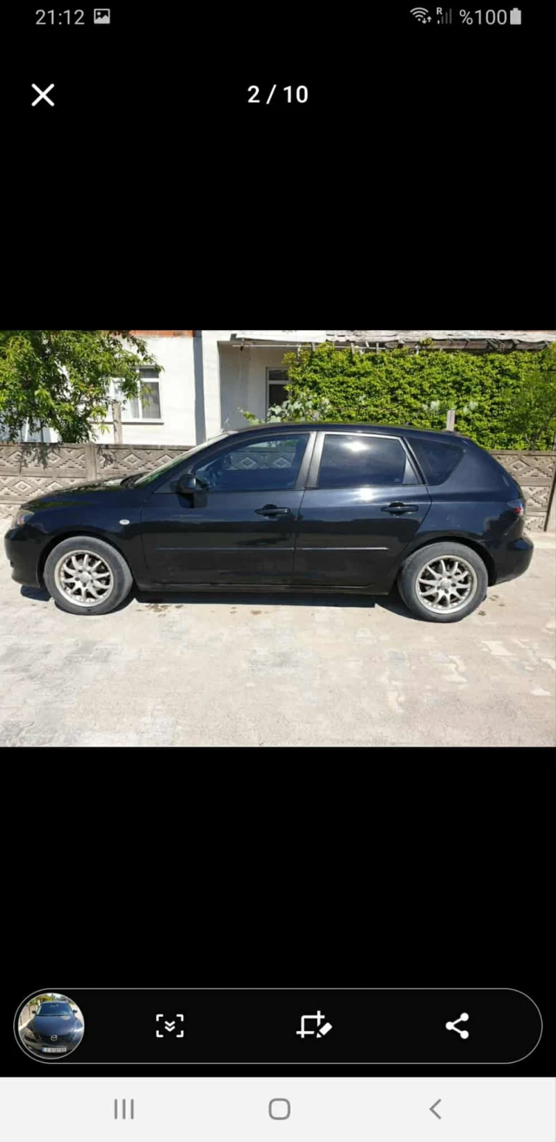 Mazda 3 1.6, снимка 3 - Автомобили и джипове - 52488608