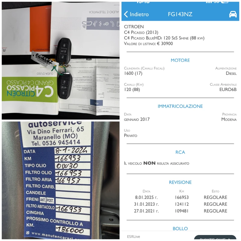 Citroen C4 Picasso BLUEHDI 120 SeS SHiNE NAVI PANo, снимка 17 - Автомобили и джипове - 53189915