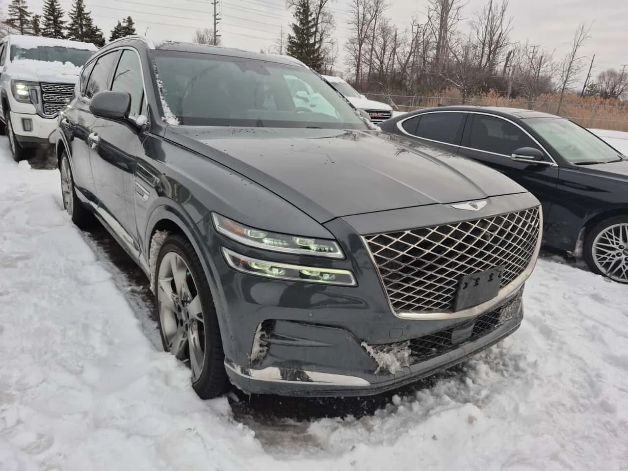 Genesis GV80 * PRESTIGE 3.5T 4D UTILITY AWD * CARFAX * Full *  | Auto.bg — изображение 1