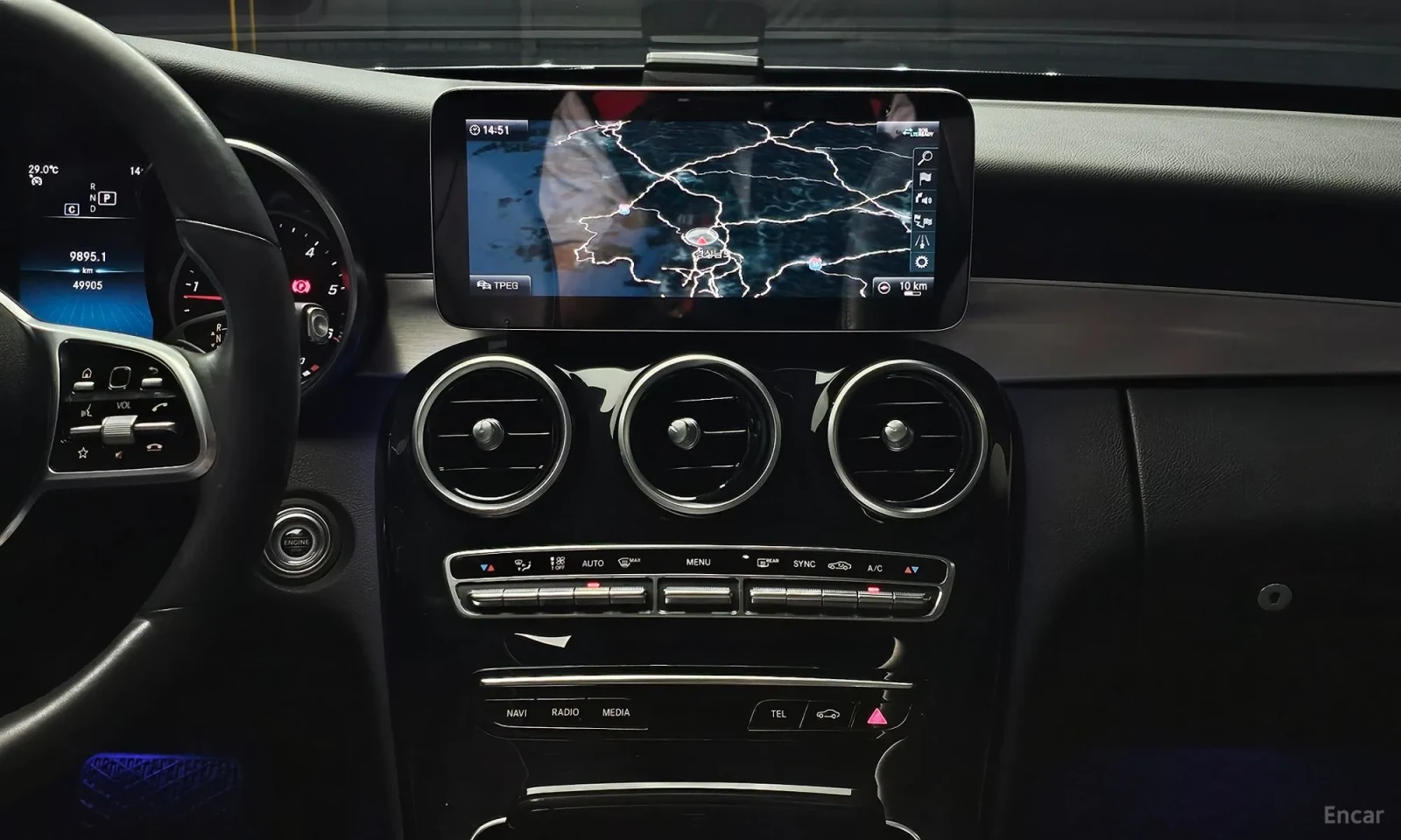 Mercedes-Benz C 220 C220 d 4MATIC\�� ������ ���������\��� �� | Mobile.bg � ����������� 14