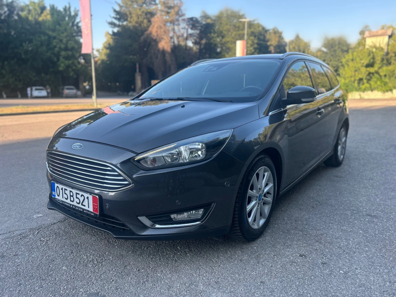Ford Focus TITANIUM-LED-НАВИ-ЕВРО 6-ИТАЛИЯ!