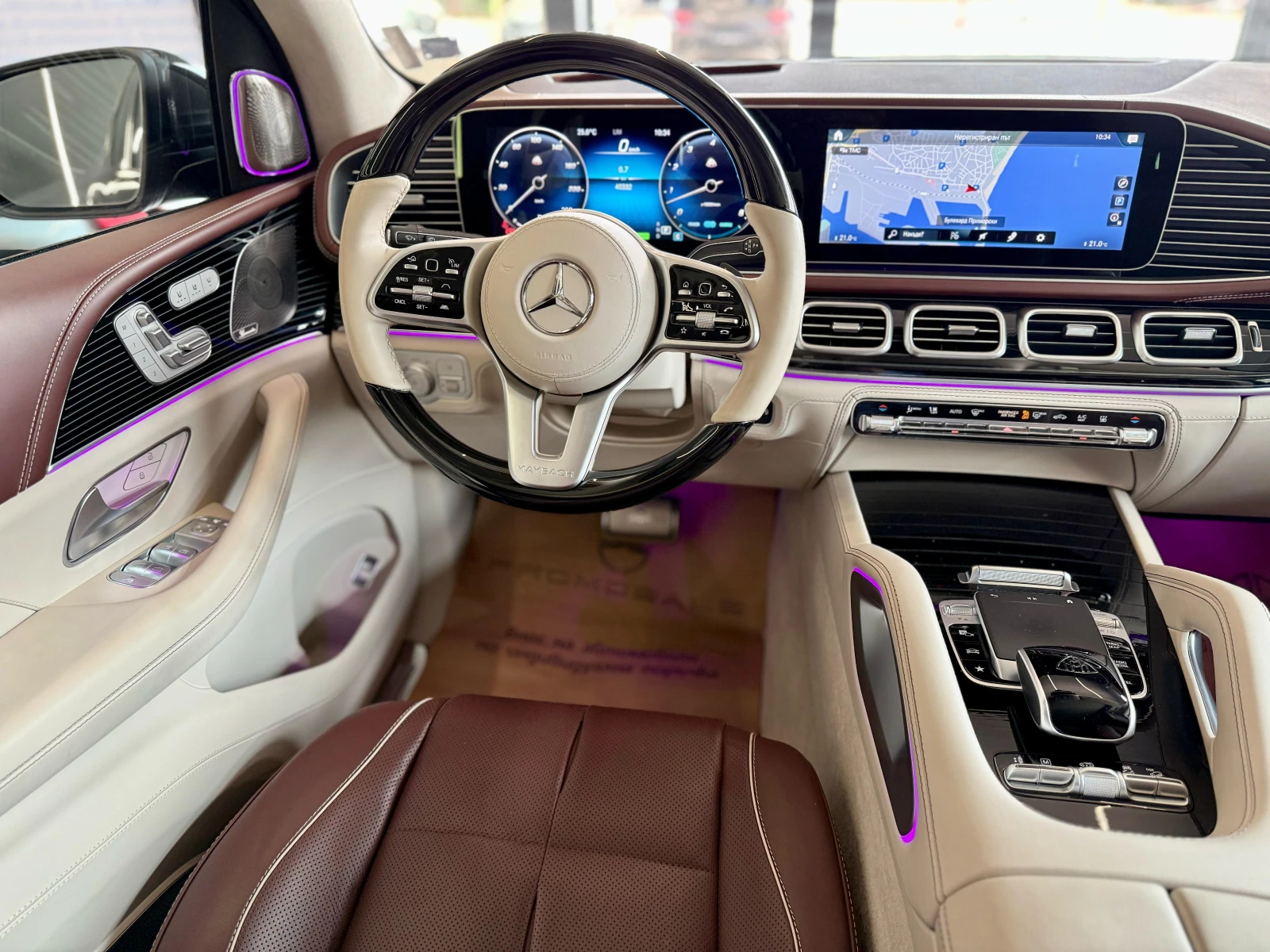Mercedes-Benz GLS 600 Лизинг* Maybach Brabus* E-ActBody* FirstCl* Монито - изображение 9