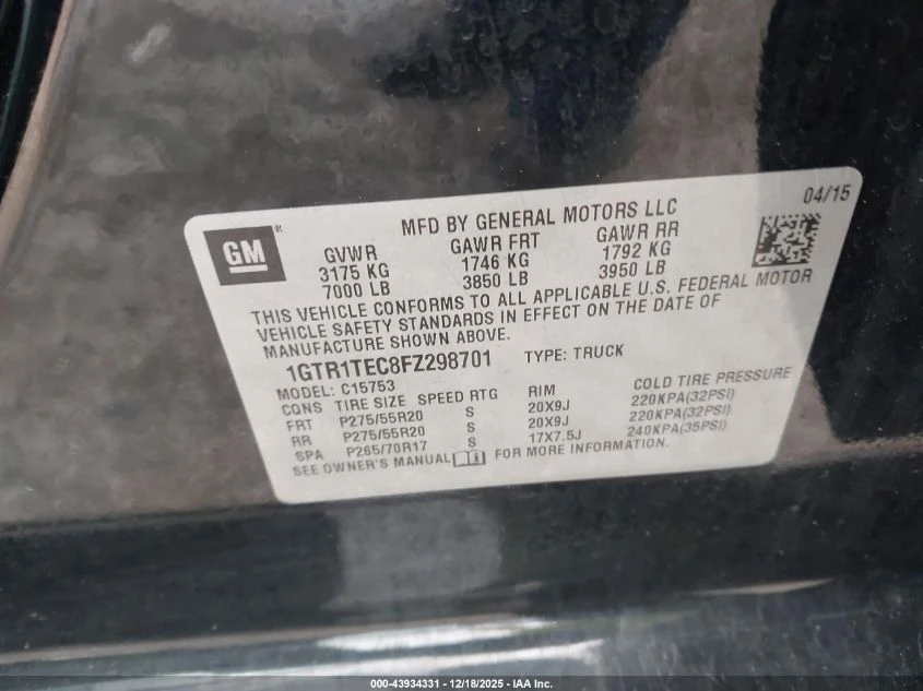 Gmc Sierra 5.3L V-8 DI, VVT, 355HP 4X2 Drive | Mobile.bg � ����������� 16