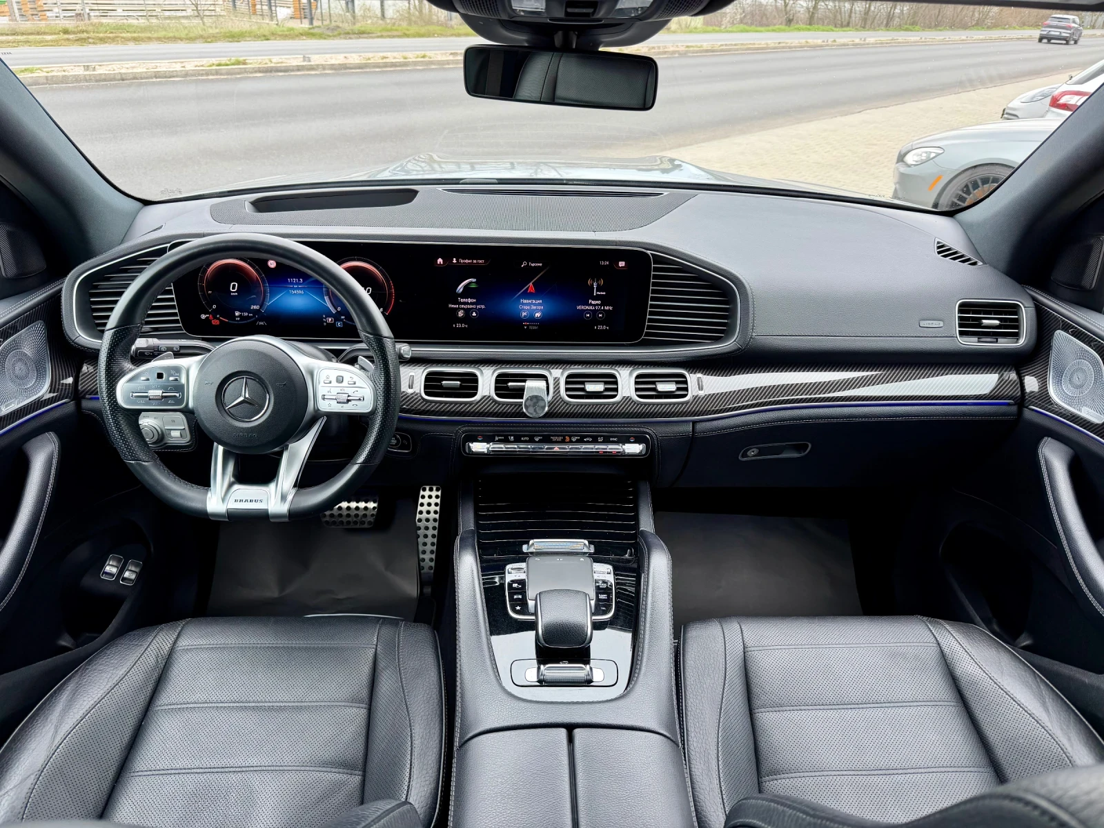 Mercedes-Benz GLS 400 D#BRABUS#CARBON#NARDO#SOFTCL#PANORAMA#FULL, снимка 12 - Автомобили и джипове - 53966869