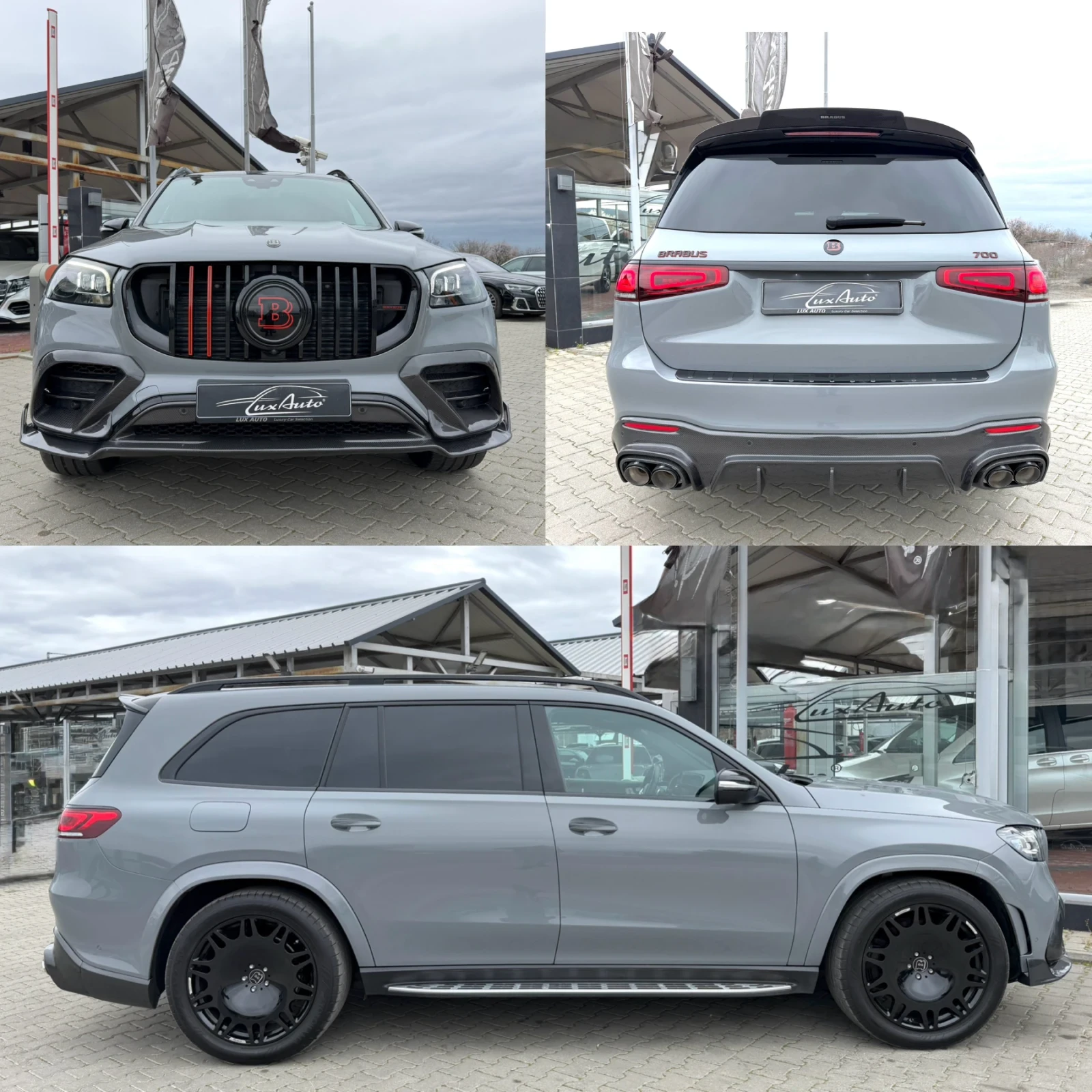 Mercedes-Benz GLS 400 D#BRABUS#CARBON#NARDO#SOFTCL#PANORAMA#FULL, снимка 5 - Автомобили и джипове - 53966869