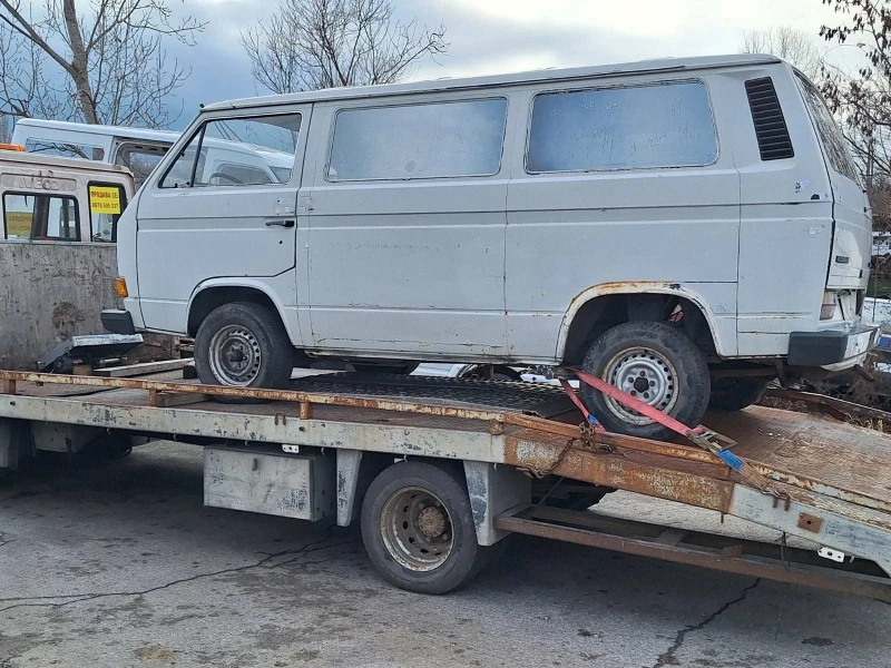 VW Caravelle ПЪТНИЧЕСКИ 8+ 1 1987г., снимка 10 - Бусове и автобуси - 48311668