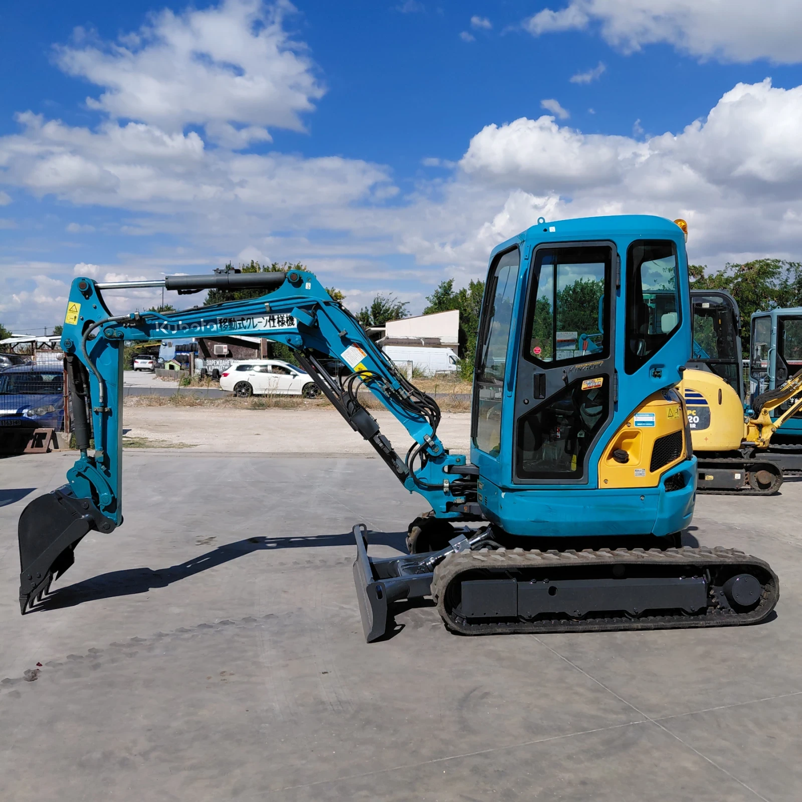 Багер Kubota U-30-5 * НАЛИЧЕН * ЛИНИЯ ЗА ЧУК * КРАН МОД * , снимка 2 - Индустриална техника - 54527164