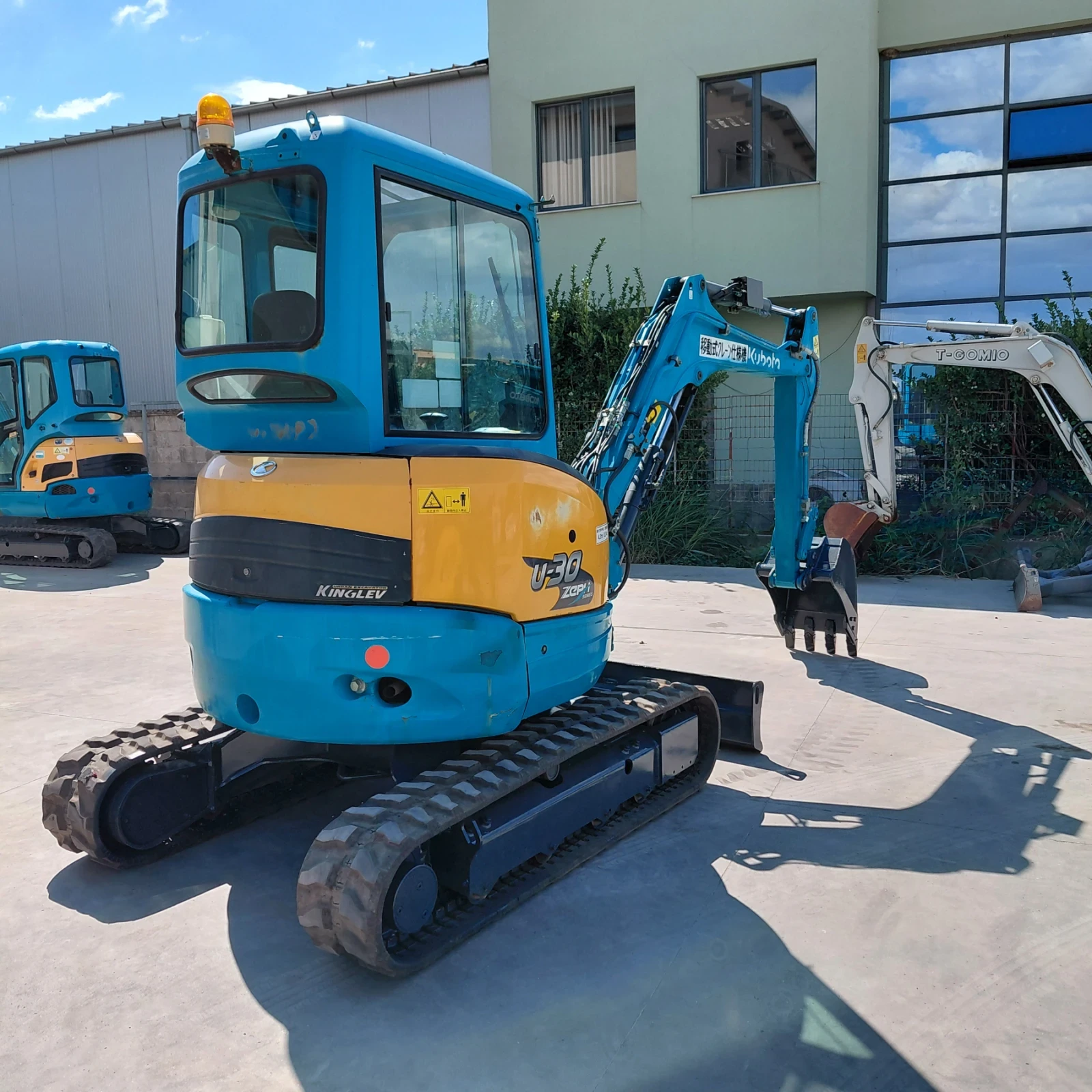 Багер Kubota U-30-5 * НАЛИЧЕН * ЛИНИЯ ЗА ЧУК * КРАН МОД * , снимка 5 - Индустриална техника - 54527164