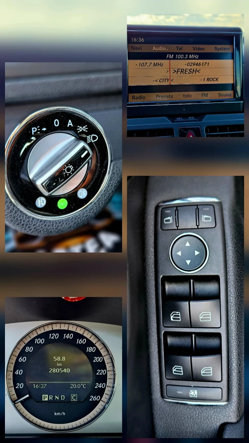 Mercedes-Benz C 220 cdi///АВТОМАТИК///НАВИГАЦИЯ///УНИКАЛЕН///КОЖА///, снимка 14 - Автомобили и джипове - 52021445