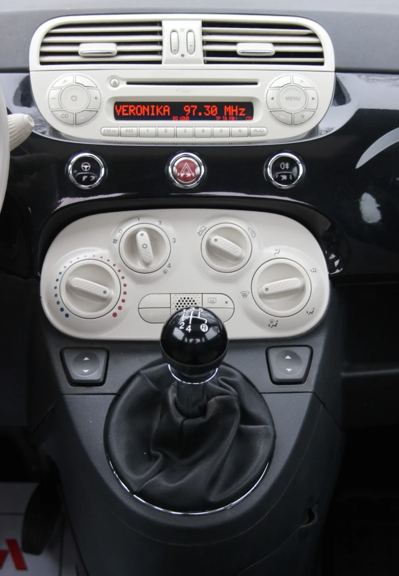 Fiat 500 1.2i  EURO 5A НОВ ВНОС     , снимка 11 - Автомобили и джипове - 53475724