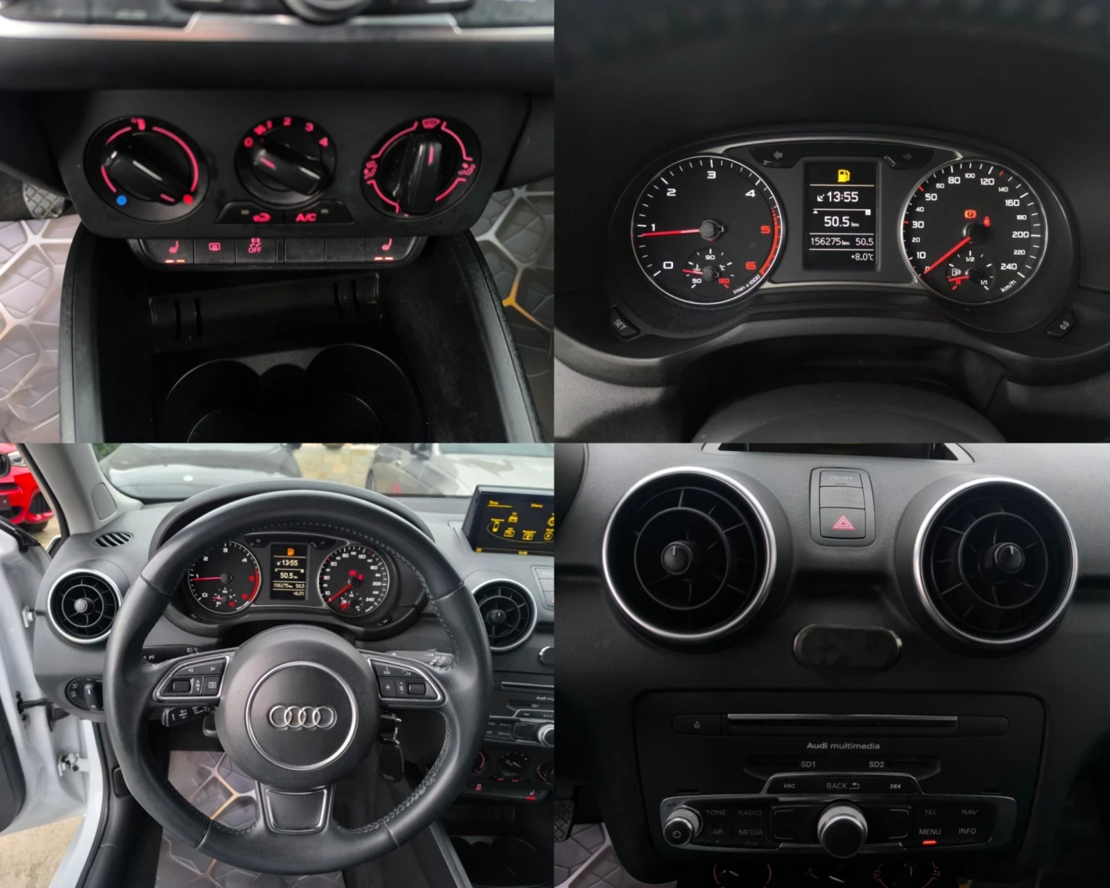 Audi A1 1.4tdi NAVI LED , снимка 11 - Автомобили и джипове - 53903201