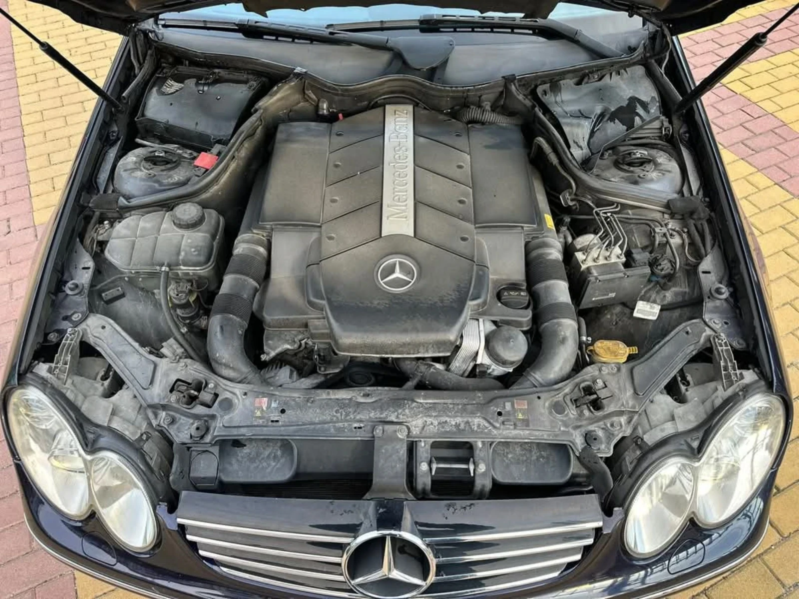 Mercedes-Benz CLK 500, снимка 6 - Автомобили и джипове - 54043654