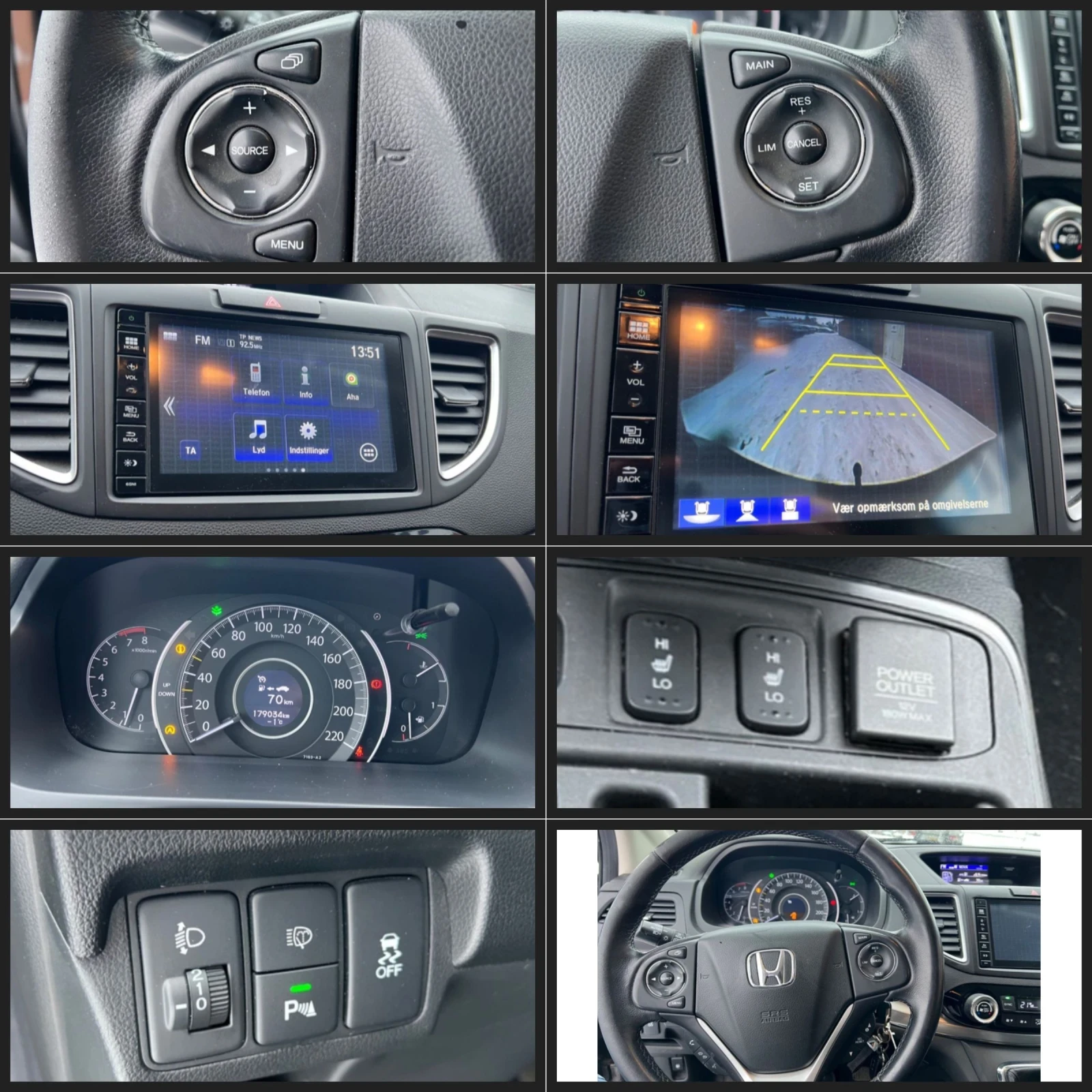 Honda Cr-v С-История Навигация Камера Подгрев 4ж4 Теглич  - изображение 8