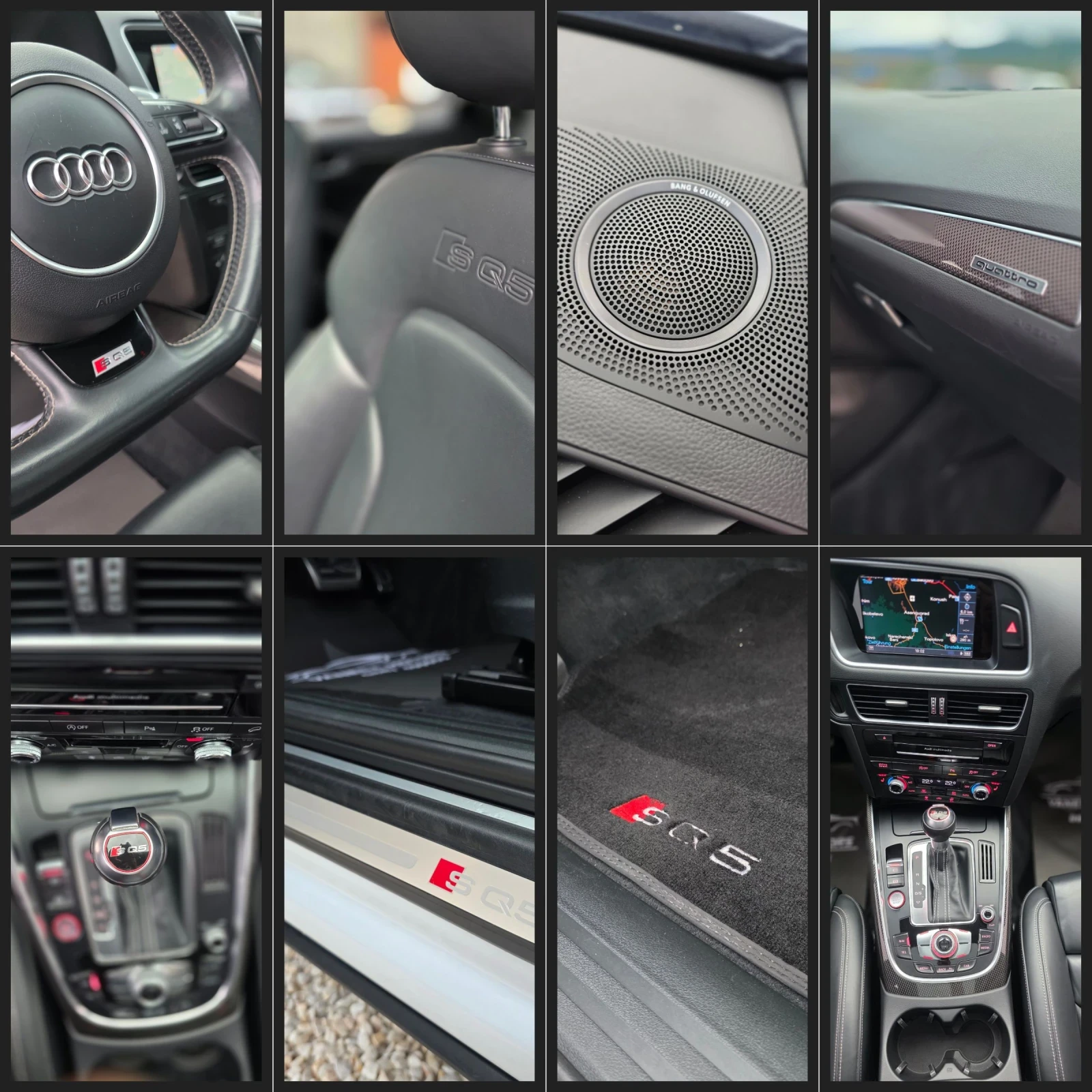 Audi SQ5 FULL SERVICE IN Audi Panorama BANG&OLUFSEN Keyless, снимка 12 - Автомобили и джипове - 54887628