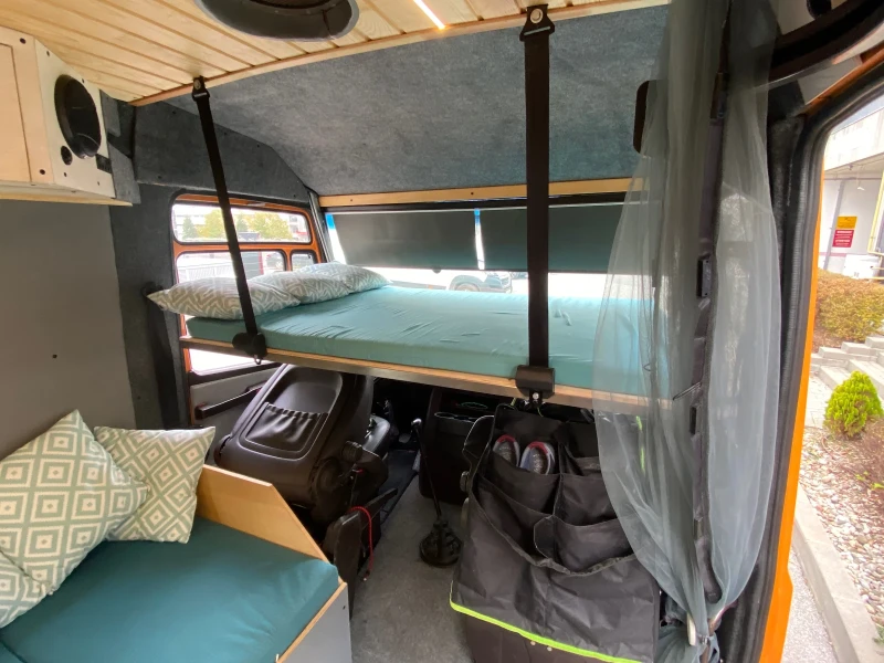 Кемпер Mercedes-Benz 709 Vario, снимка 8 - Каравани и кемпери - 51447082