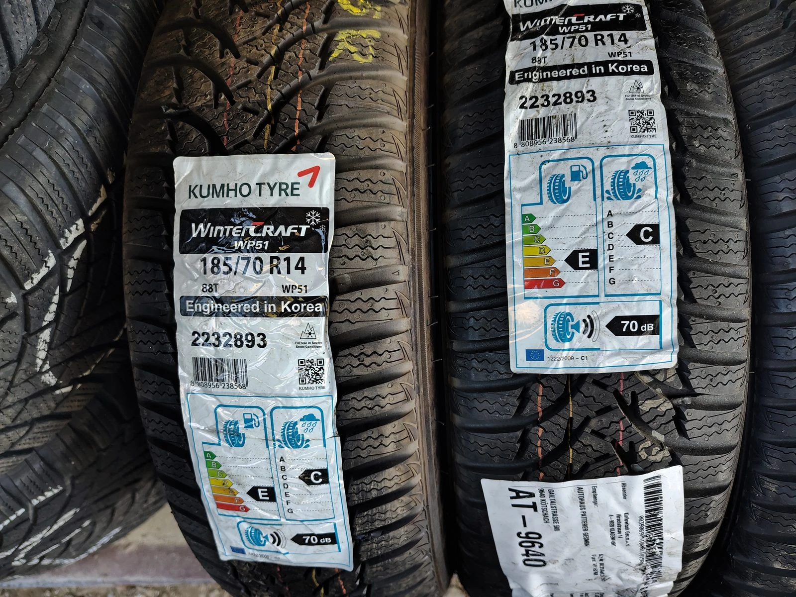 Гуми Зимни 185/70R14, снимка 3 - Гуми и джанти - 56730216