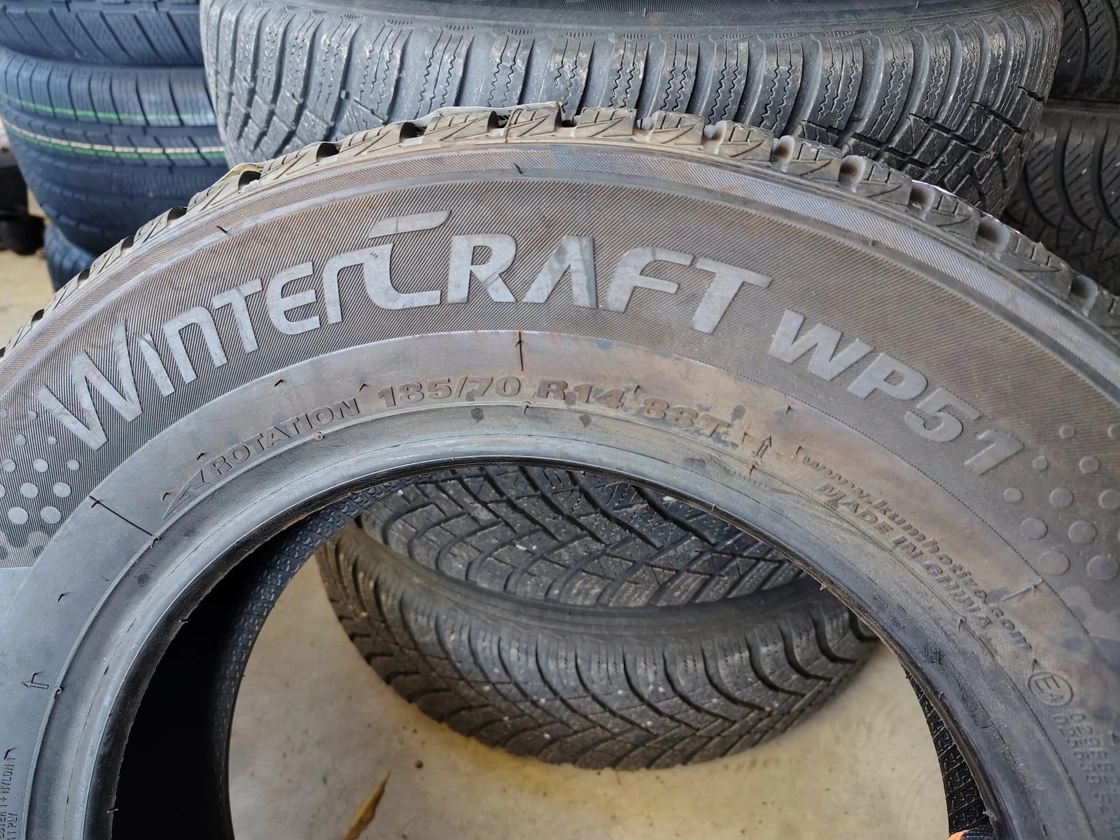 Гуми Зимни 185/70R14, снимка 6 - Гуми и джанти - 56730216