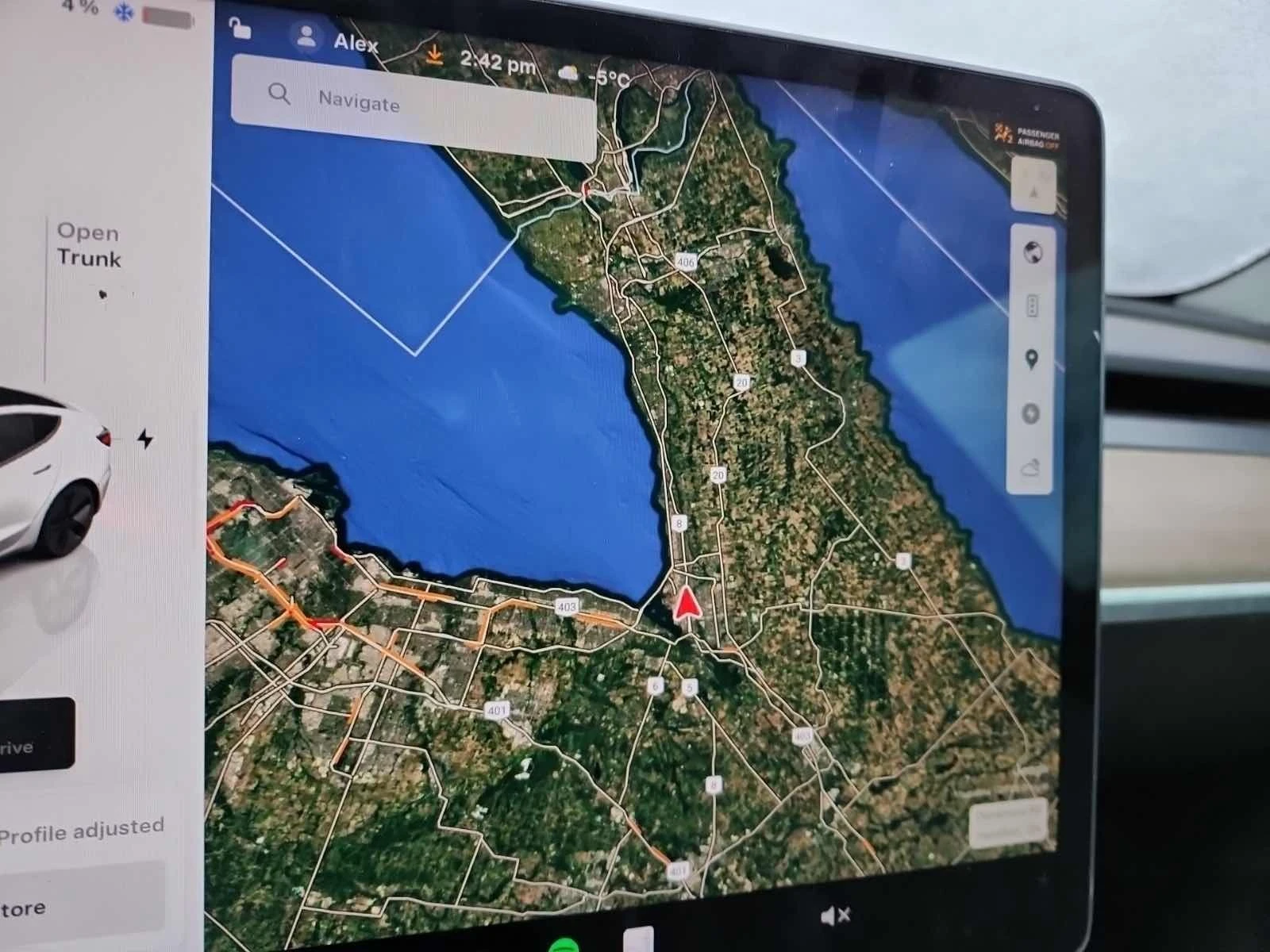 Tesla Model 3 Long Range С РЕГИСТРАЦИЯ & АВТО КРЕДИТ , снимка 12 - Автомобили и джипове - 53977755